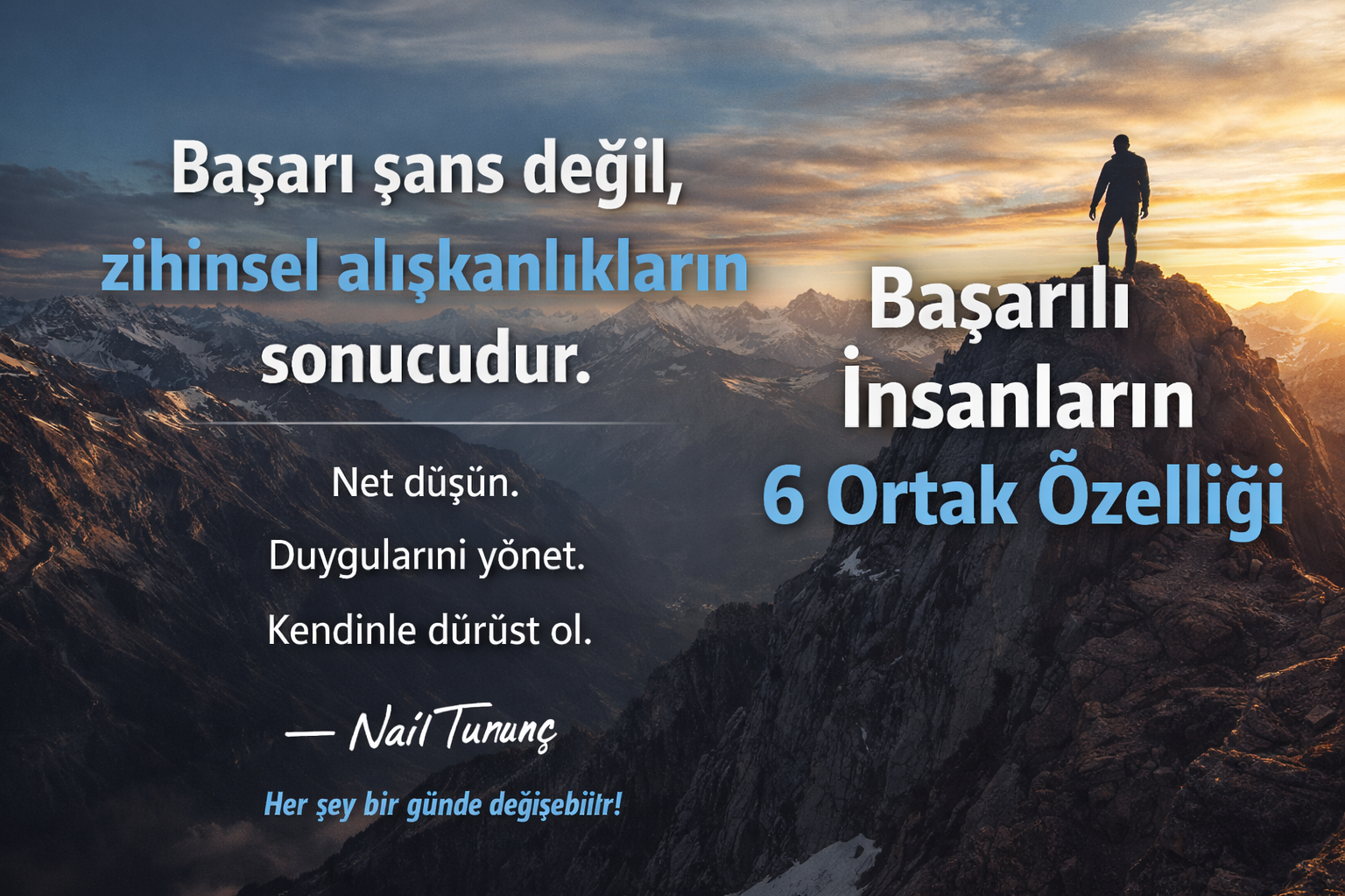Başarılı İnsanların 6 Ortak Özelliği