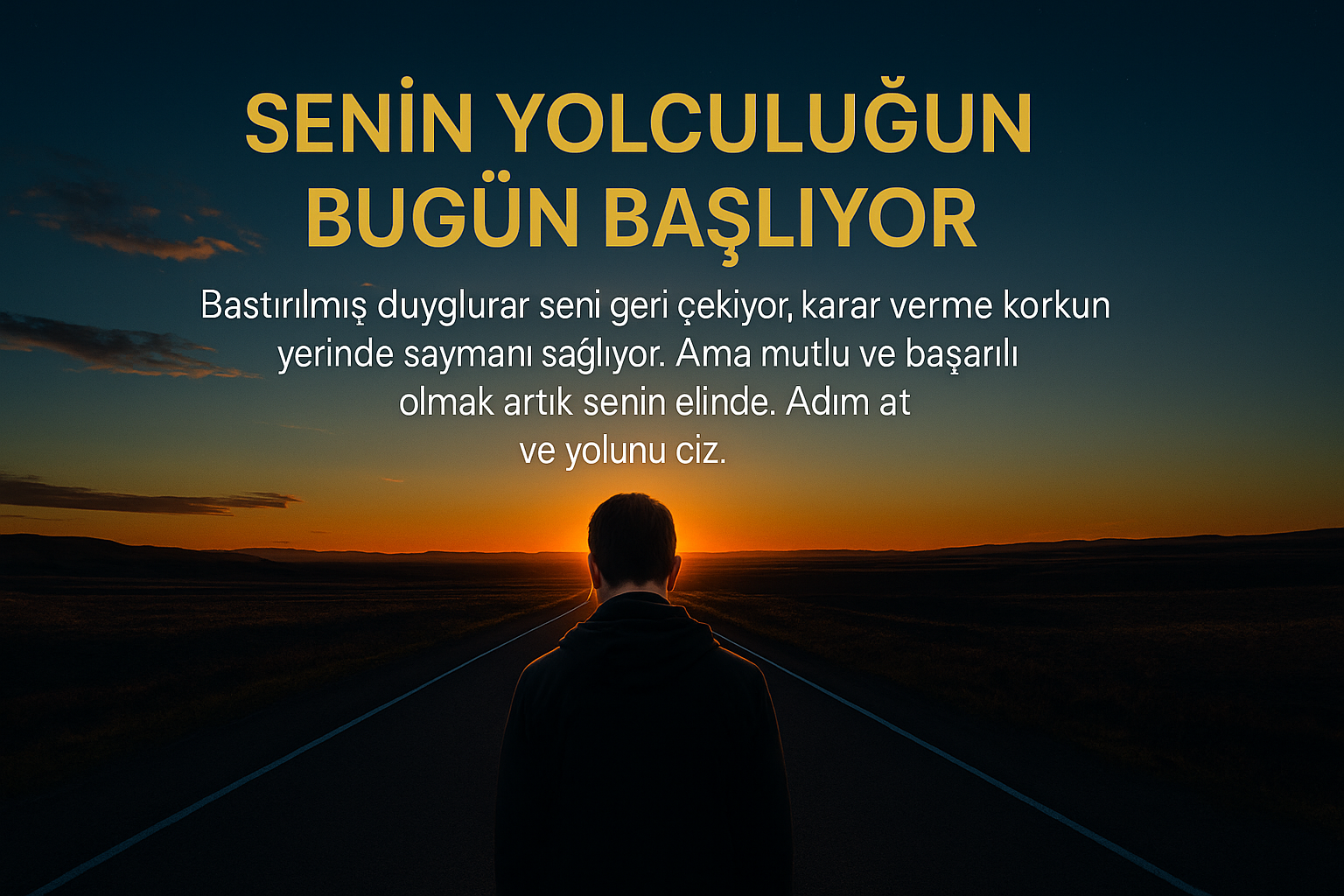 Senin Yolculuğun Bugün Başlıyor
