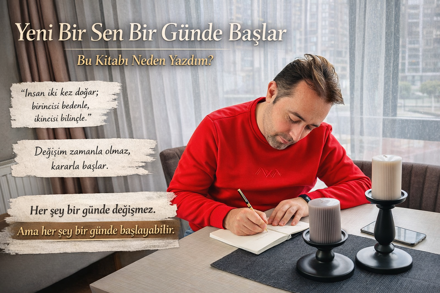 Yeni Bir Sen Bir Günde Başlar | Bu Kitabı Neden Yazdım?